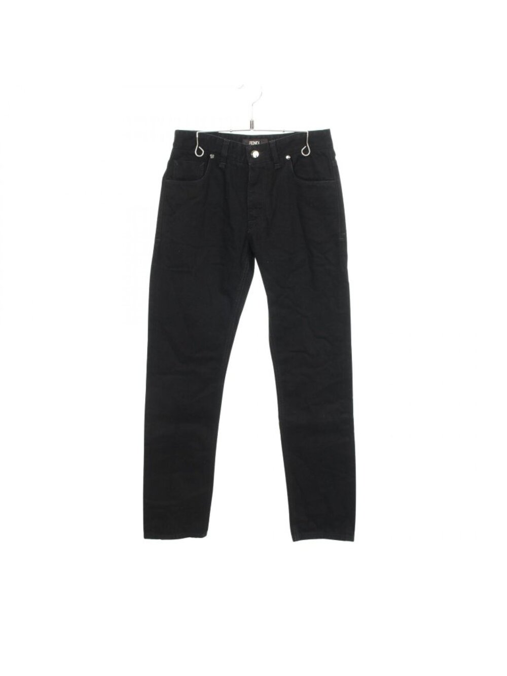Fendi Denim Pants Cotton